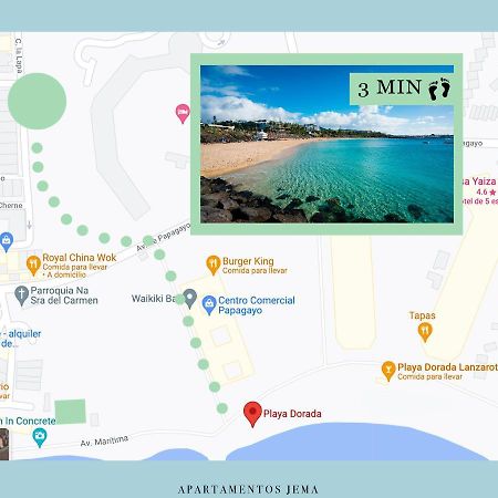 Apartamento Jema, A Un Paso De La Playa Playa Blanca  Eksteriør bilde