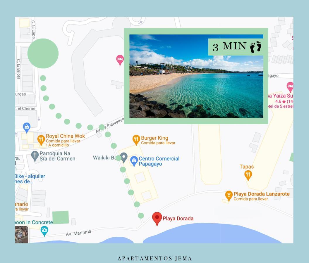 Apartamento Jema, A Un Paso De La Playa Playa Blanca  Eksteriør bilde
